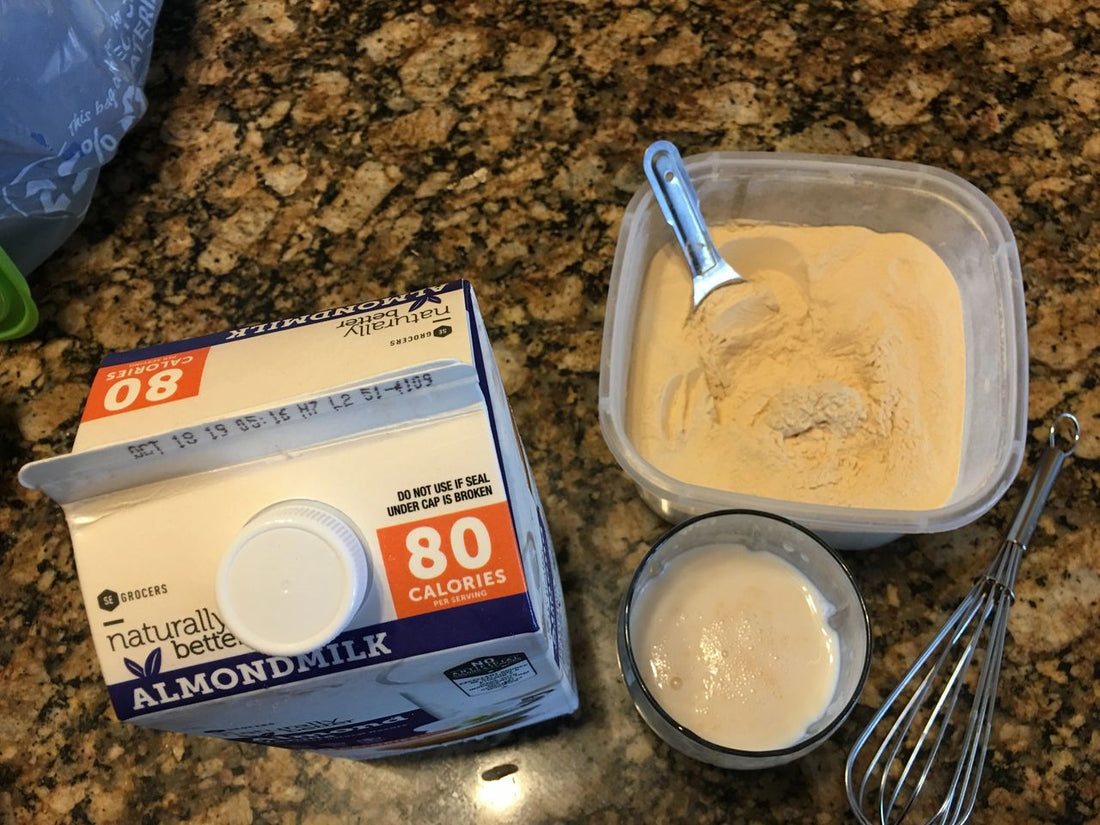 Simple Baobab Vanilla Almond Drink