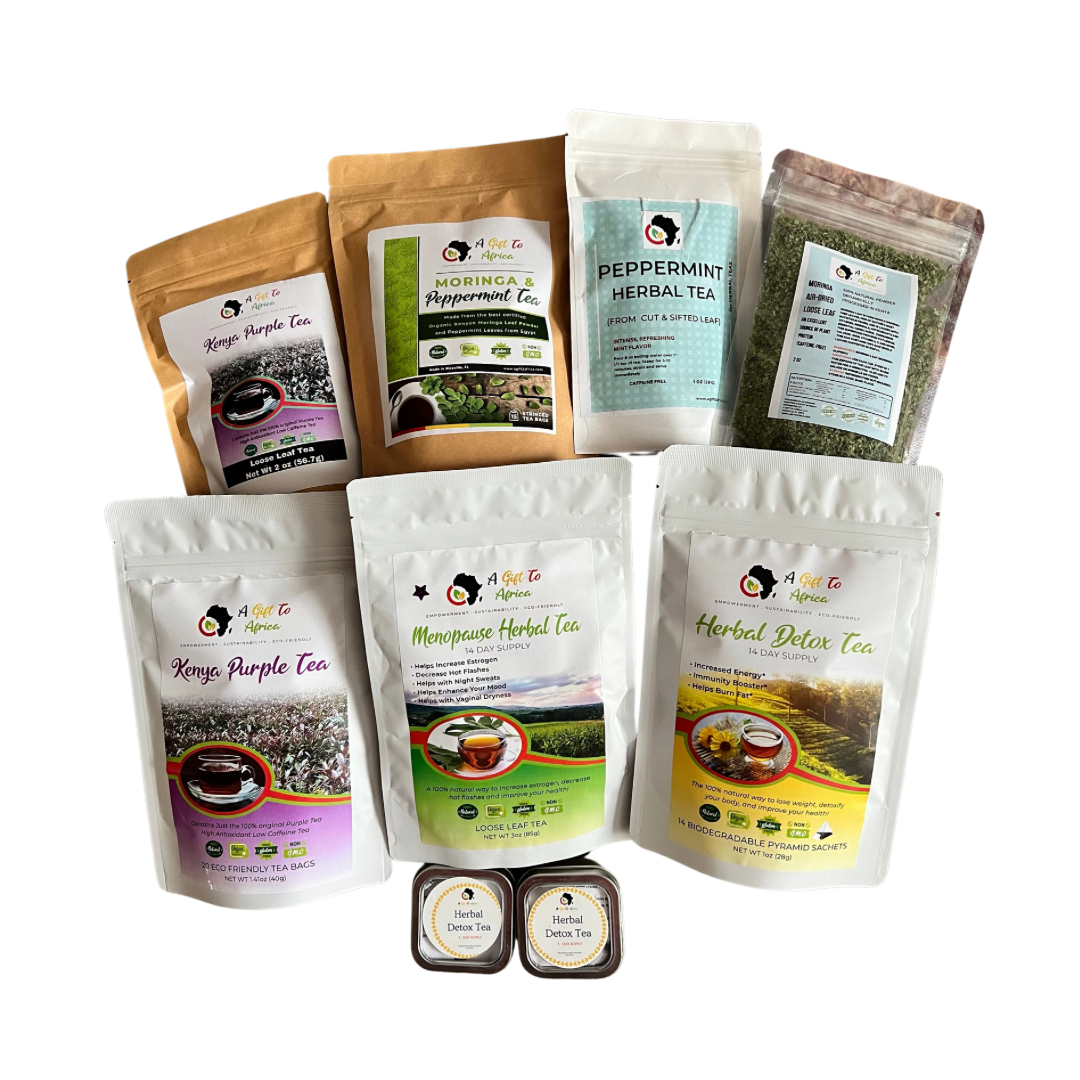 Kenya Purple Tea - Dry Tea Bags – A Gift To Africa