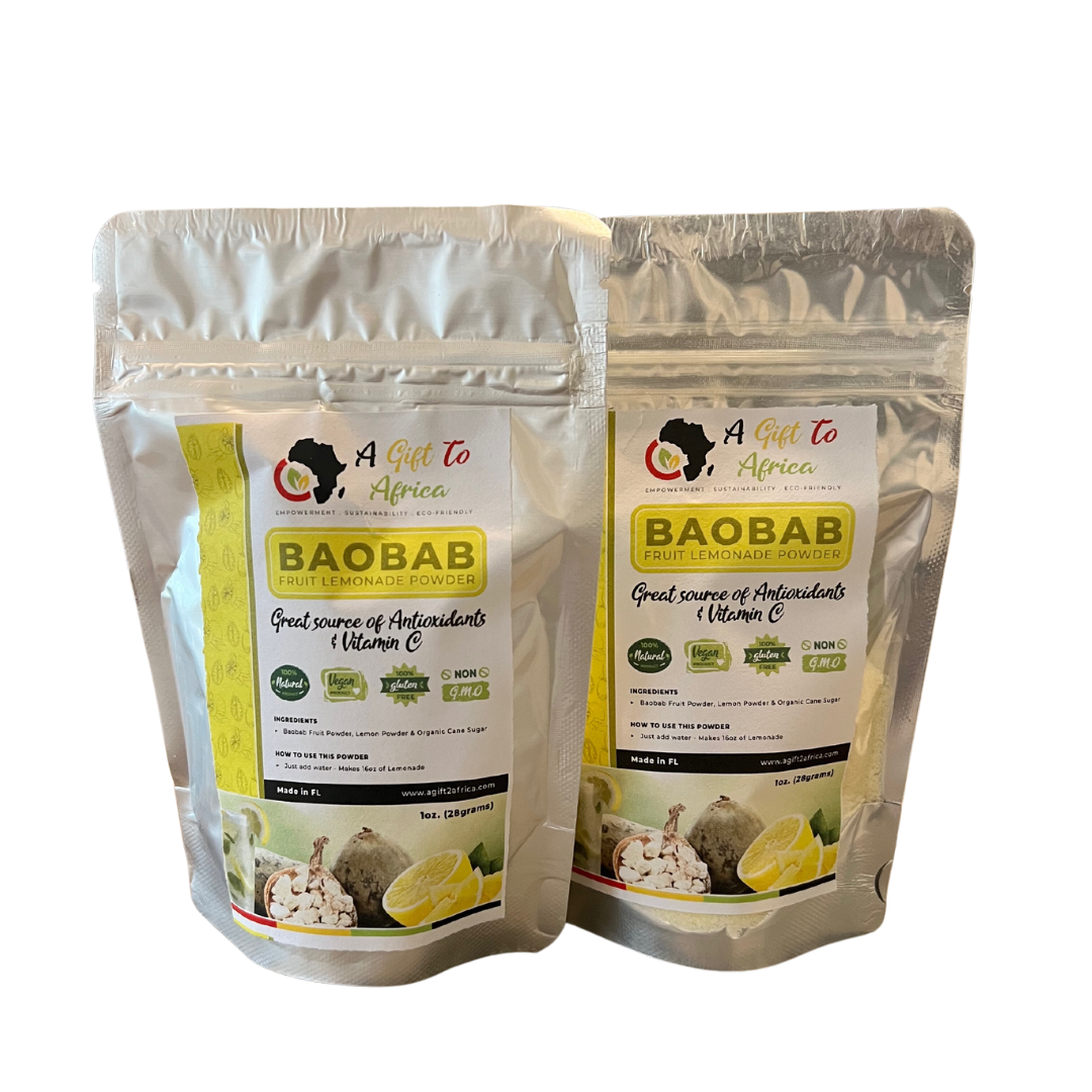 Baobab Fruit Lemonade Mix (Powder) - 1oz Packs