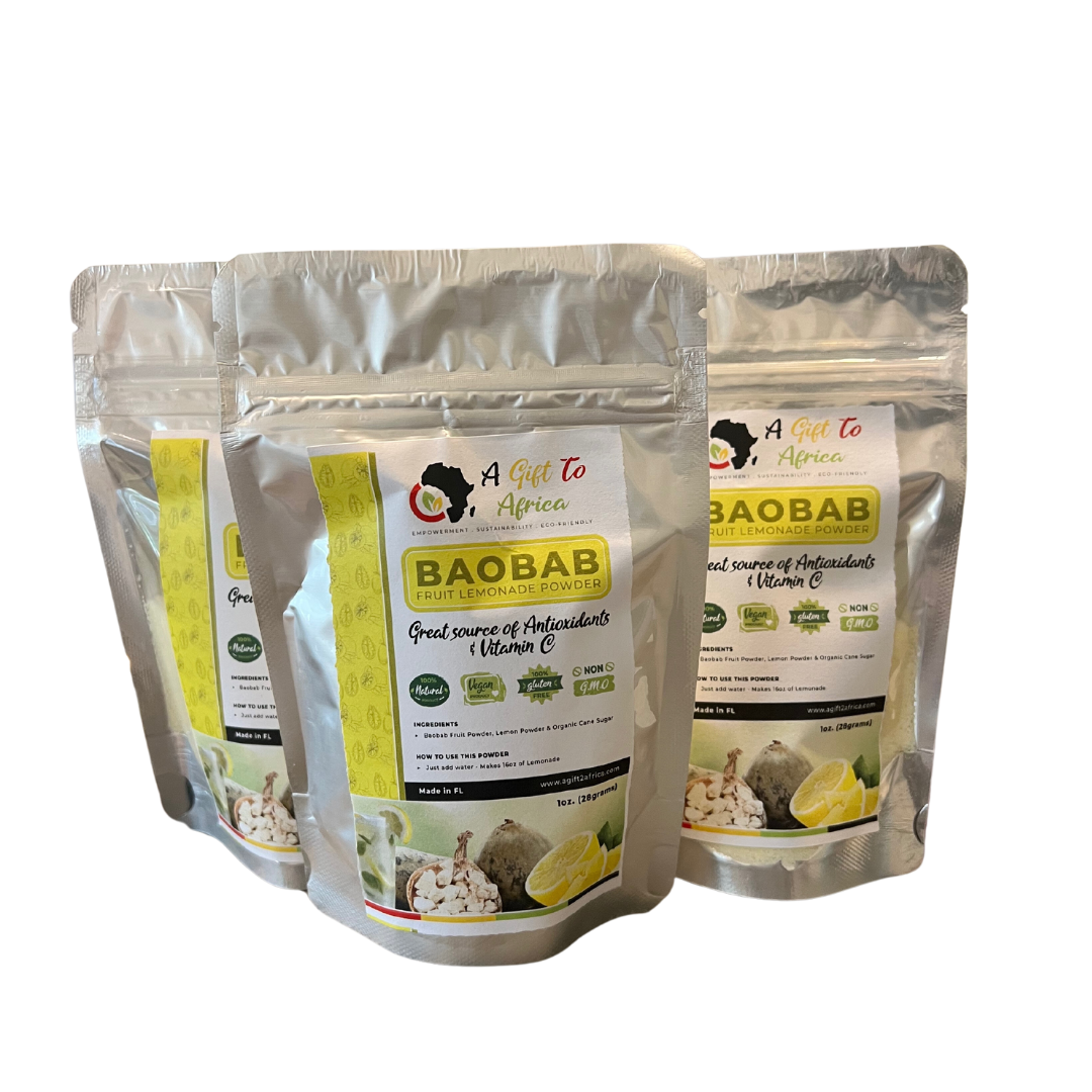 Baobab Fruit Lemonade Mix (Powder) - 1oz Packs
