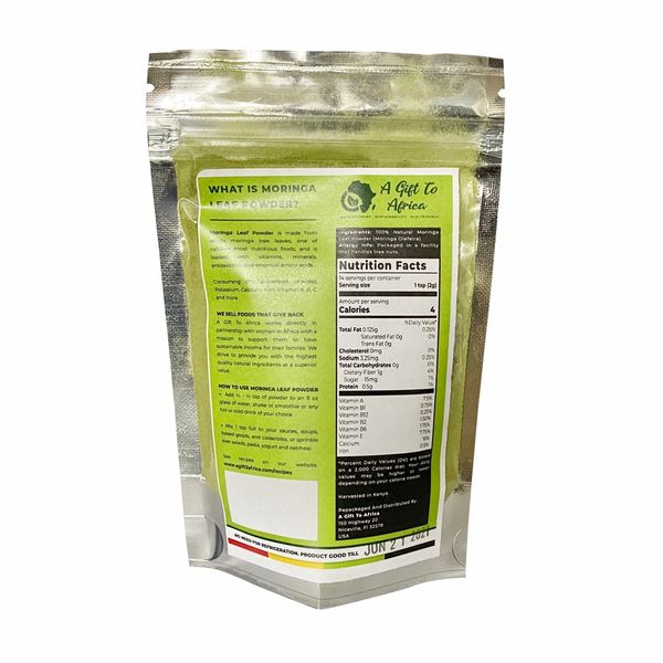 All Natural Moringa Leaf Powder