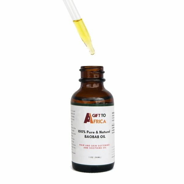 Baobab Skin and Hair Oil - 100% Pure & Natural