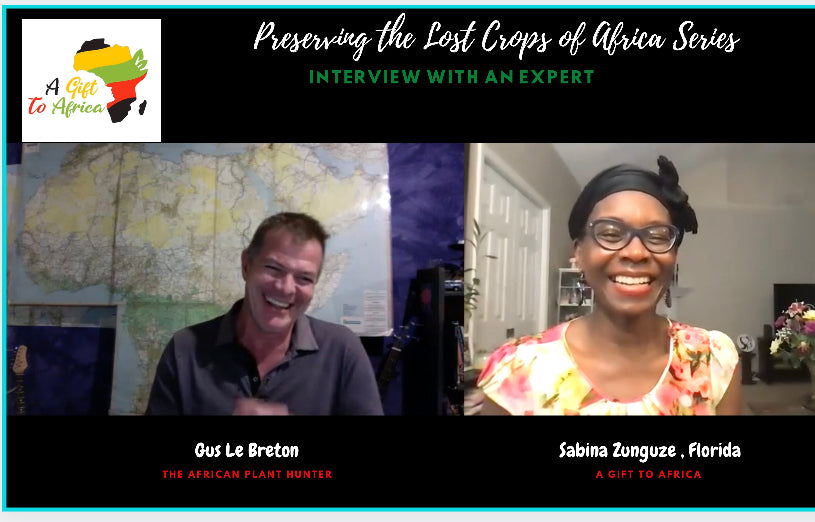 Preserving the Lost Crops of Africa - Interview with Gus Le Breton