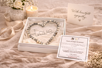 Heart of Hope Handmade Job’s Tears Ornament – Organic Seeds, Eco-Friendly African Gift