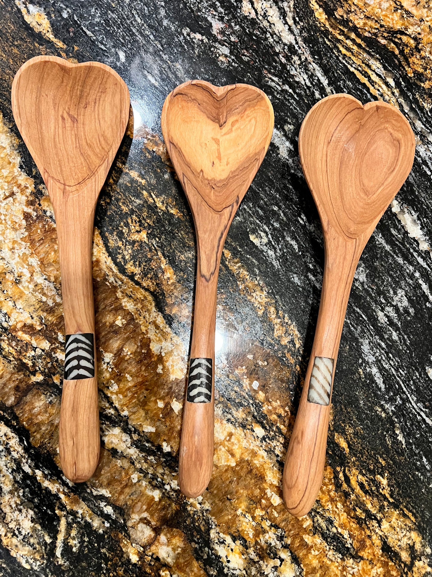 Olive Wood Curved Spatula Cooking Utensils Wooden Sustainable Wood  Kitchenware 