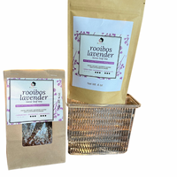 Organic Certified Rooibos WITH LAVENDER FLOWERS Tea  - Loose Leaf
