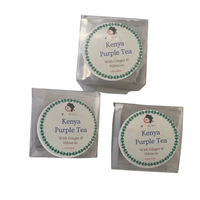Kenya Purple Tea with Ginger and Hibiscus - Dry Tea Bags