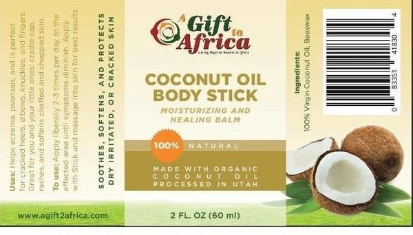 Organic Coconut Oil Body Stick