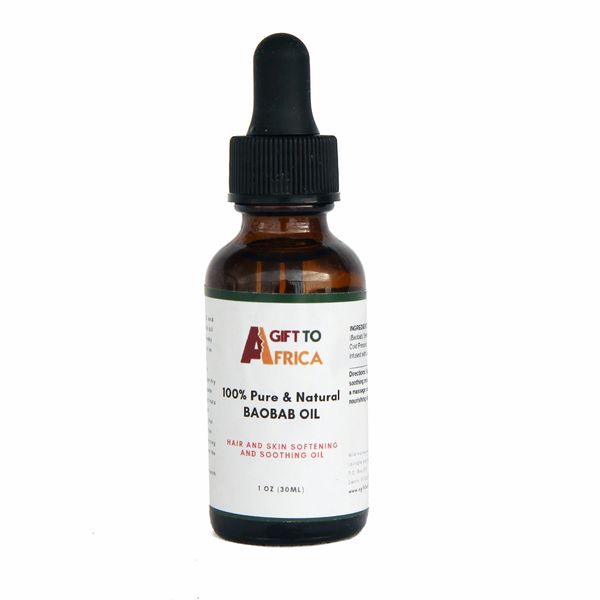 Baobab Skin and Hair Oil - 100% Pure & Natural